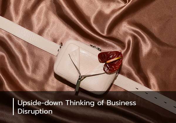 Upside-down Thinking of Business Disruption