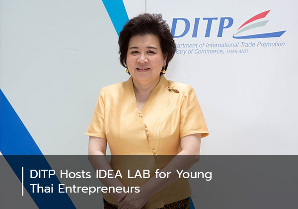 DITP Hosts IDEA LAB for Young Thai Entrepreneurs