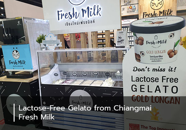 Lactose-Free Gelato from Chiangmai Fresh Milk