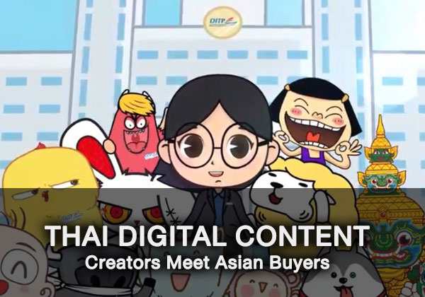 Thai Digital Content Creators Meet Asian Buyers