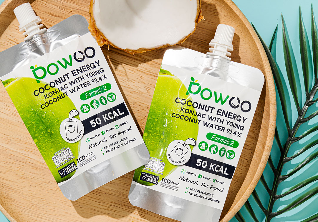 Powco: World’s First and Only Energy gel from Thai coconut