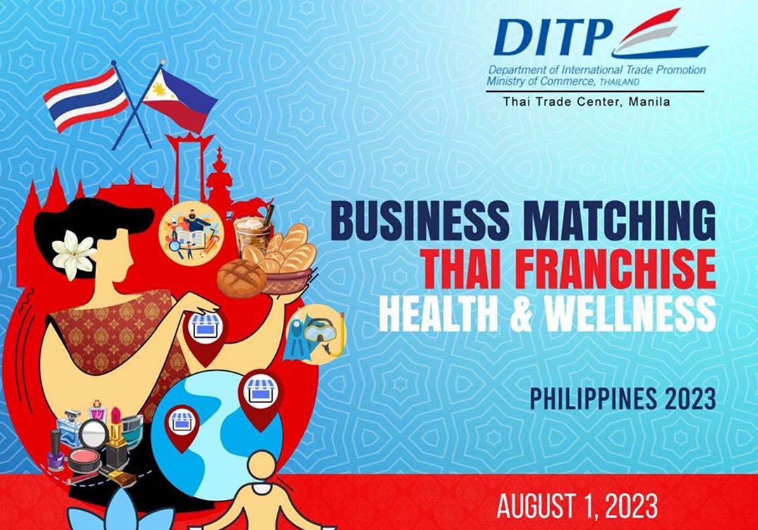 DITP's Bold Move: Thai Health & Wellness and Franchise Revolutionise Philippine Market